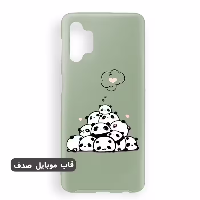 هارد سه بعدی مدل گوشی A32 4G طرح پاندا کد 613