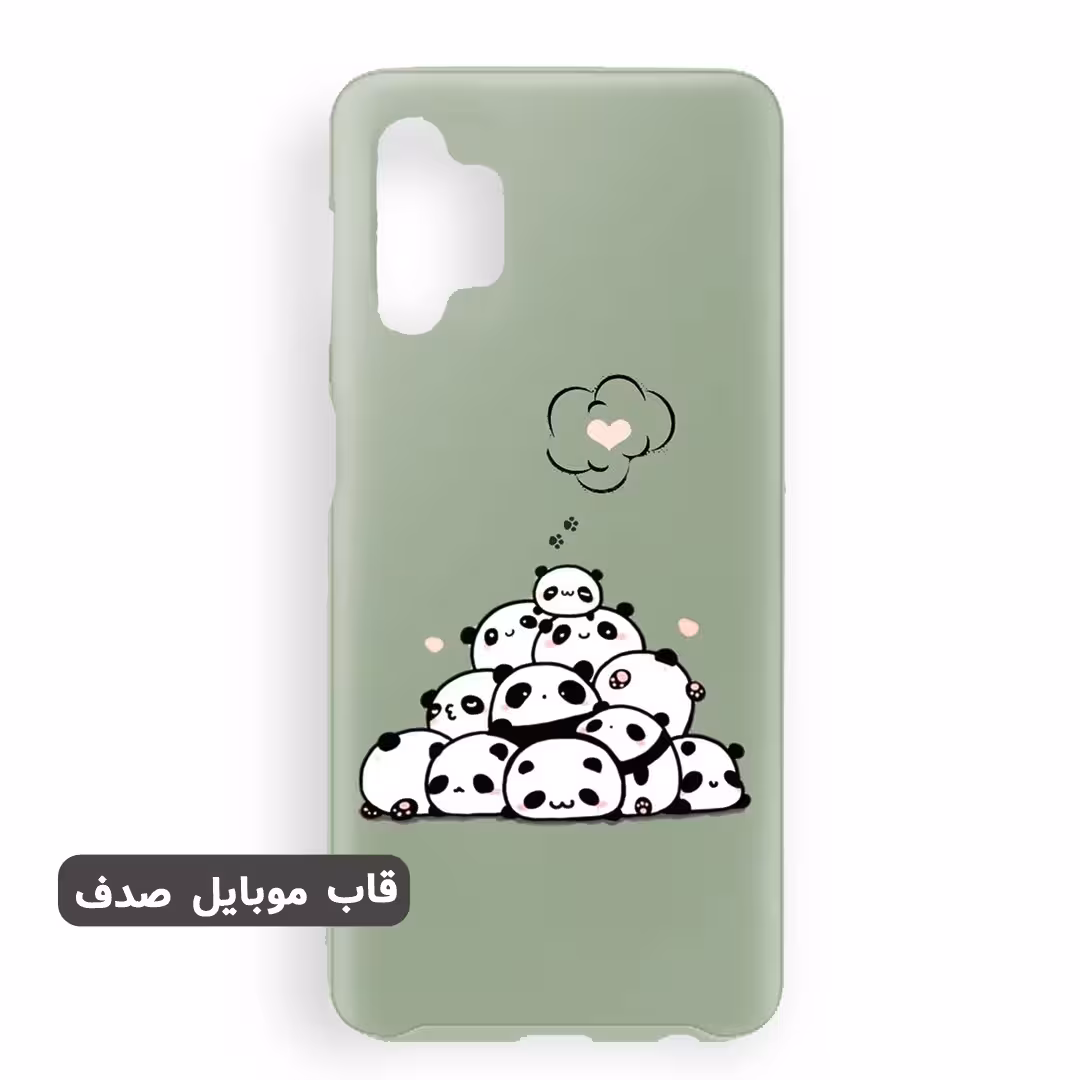 هارد سه بعدی مدل گوشی A32 4G طرح پاندا کد 613