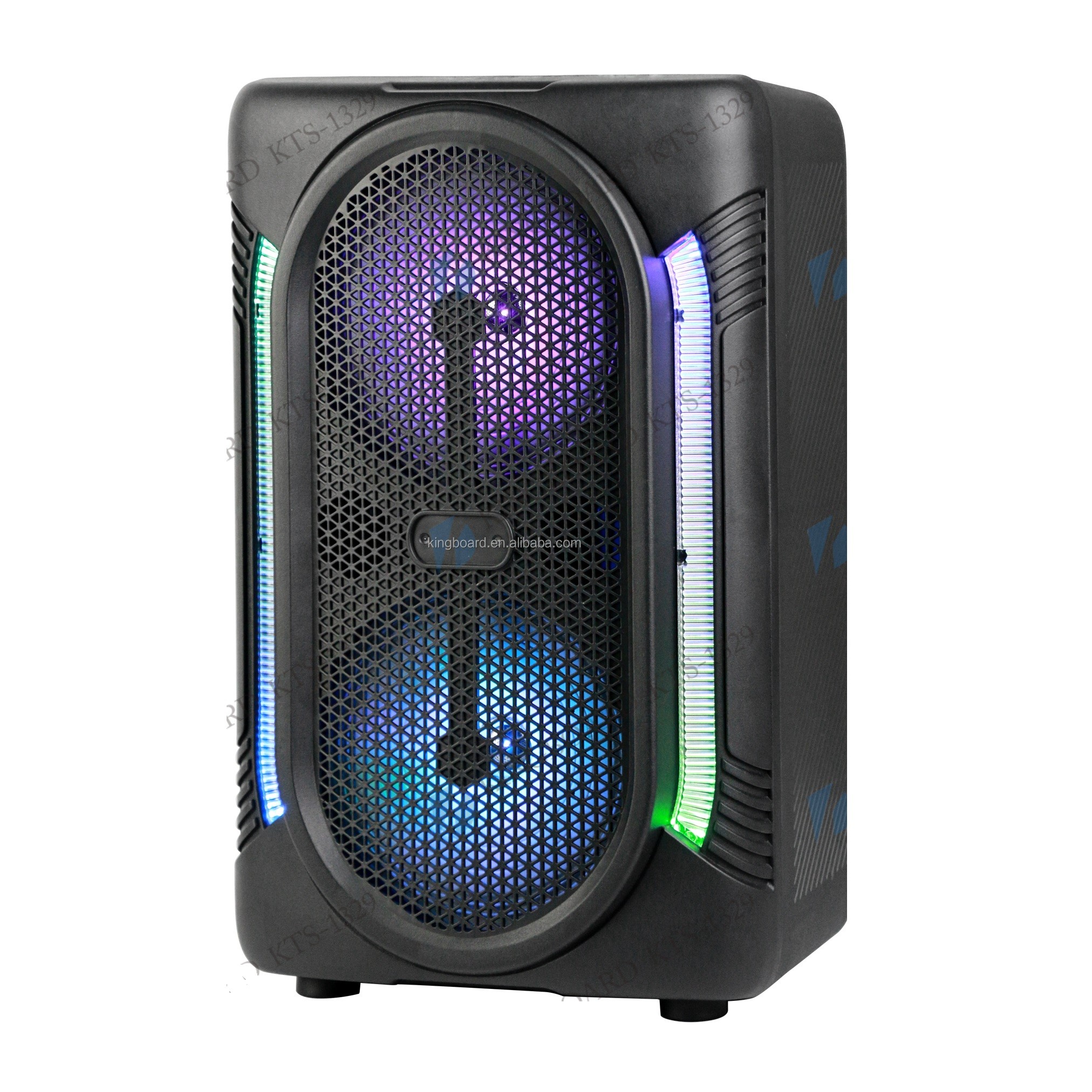 اسپیکر بلوتوثی قابل حمل مدل kts-1329 میکروفون بیسیم 