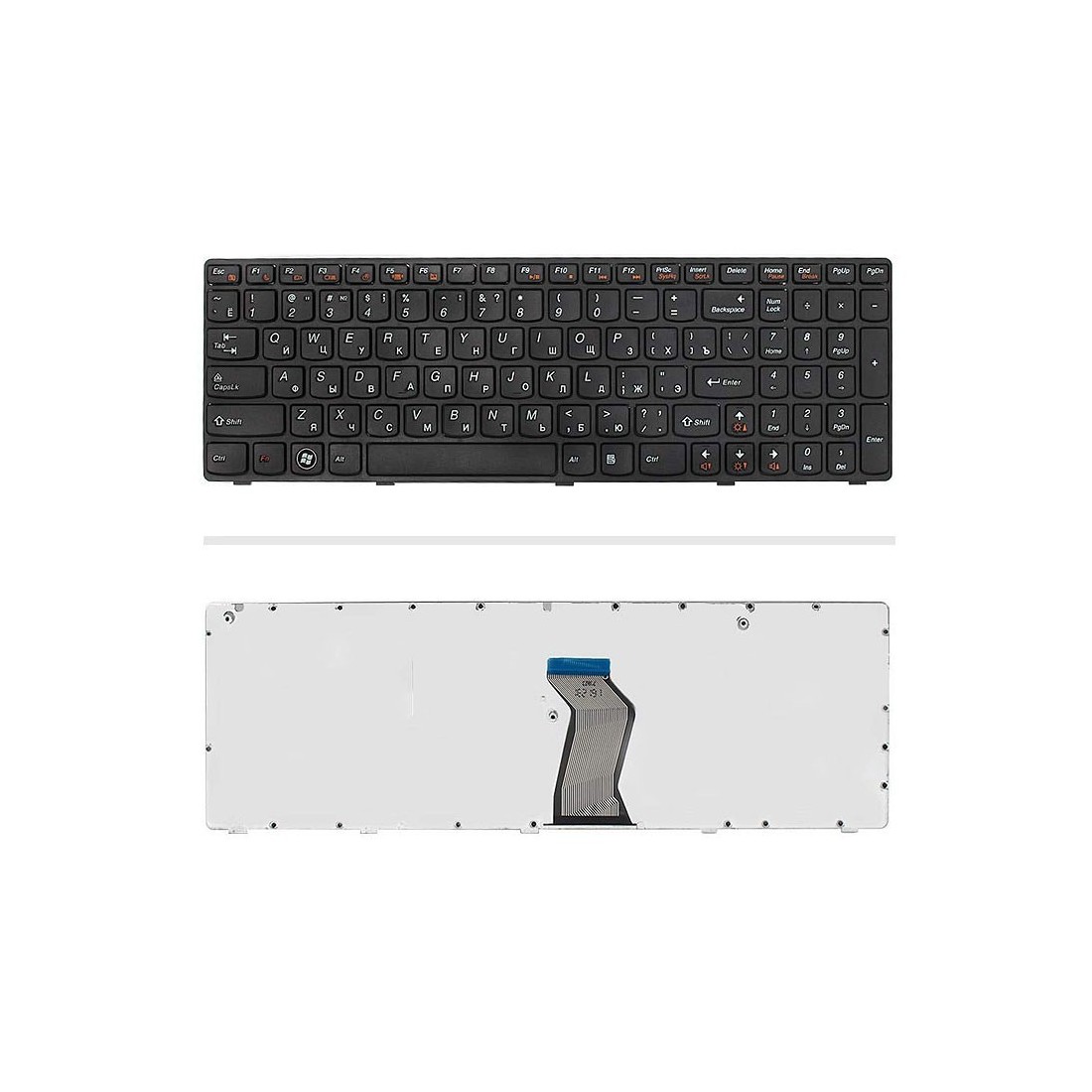 کیبورد لپتاپ لنوو G575 (IdeaPad | با فریم)