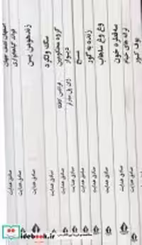 قیمت و خرید کتاب مجموعه آثار صادق هدایت نشر بدرقه جاویدان | ایده بوک