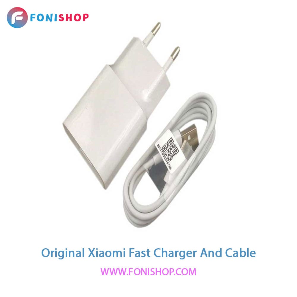 کابل و شارژر فست شارژ اصلی شیائومی Xiaomi Qouick 3