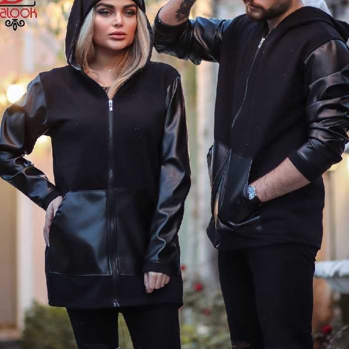 ست هودی چرم زن و مرد