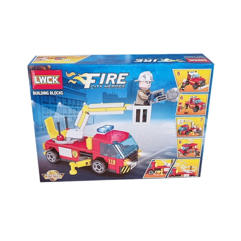 ساختنی طرح ماشین آتشنشانی مدل 60002-7