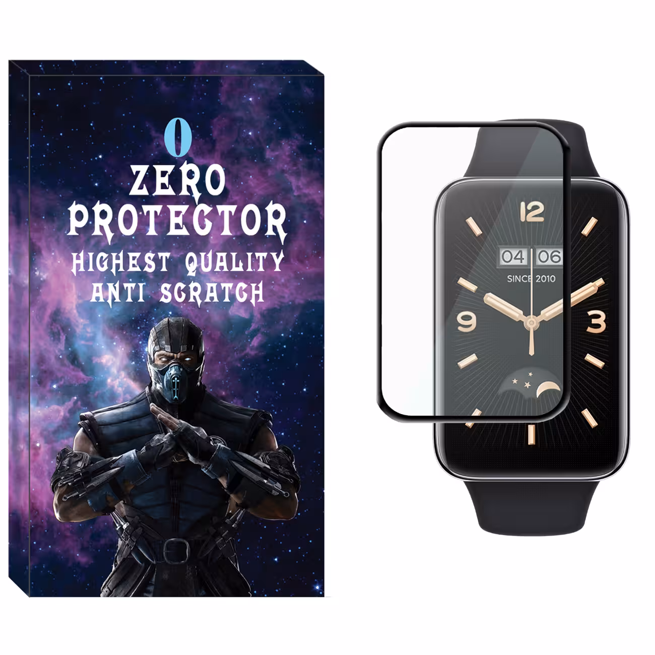 محافظ صفحه نمایش نانو زیرو مدل NZO مناسب برای ساعت هوشمند شیائومی Mi Band 7 Pro