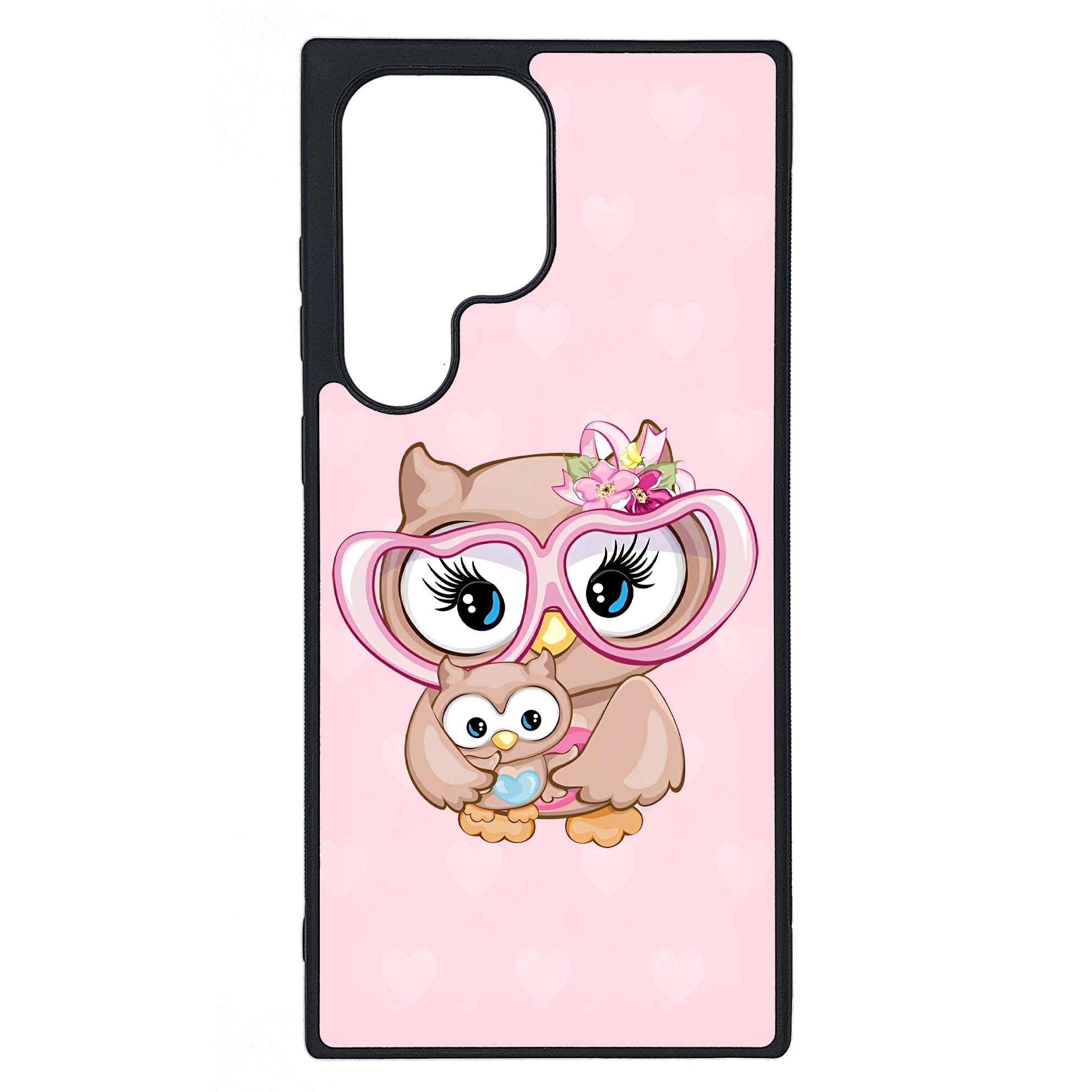 کاور طرح بچه جغد کد G-224 مناسب برای گوشی موبایل سامسونگ Galaxy S23 Ultra | دیجی قاب دونی