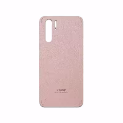 برچسب پوششی ماهوت مدل Rose Gold Leather مناسب برای گوشی موبایل هوآوی P30 Pro