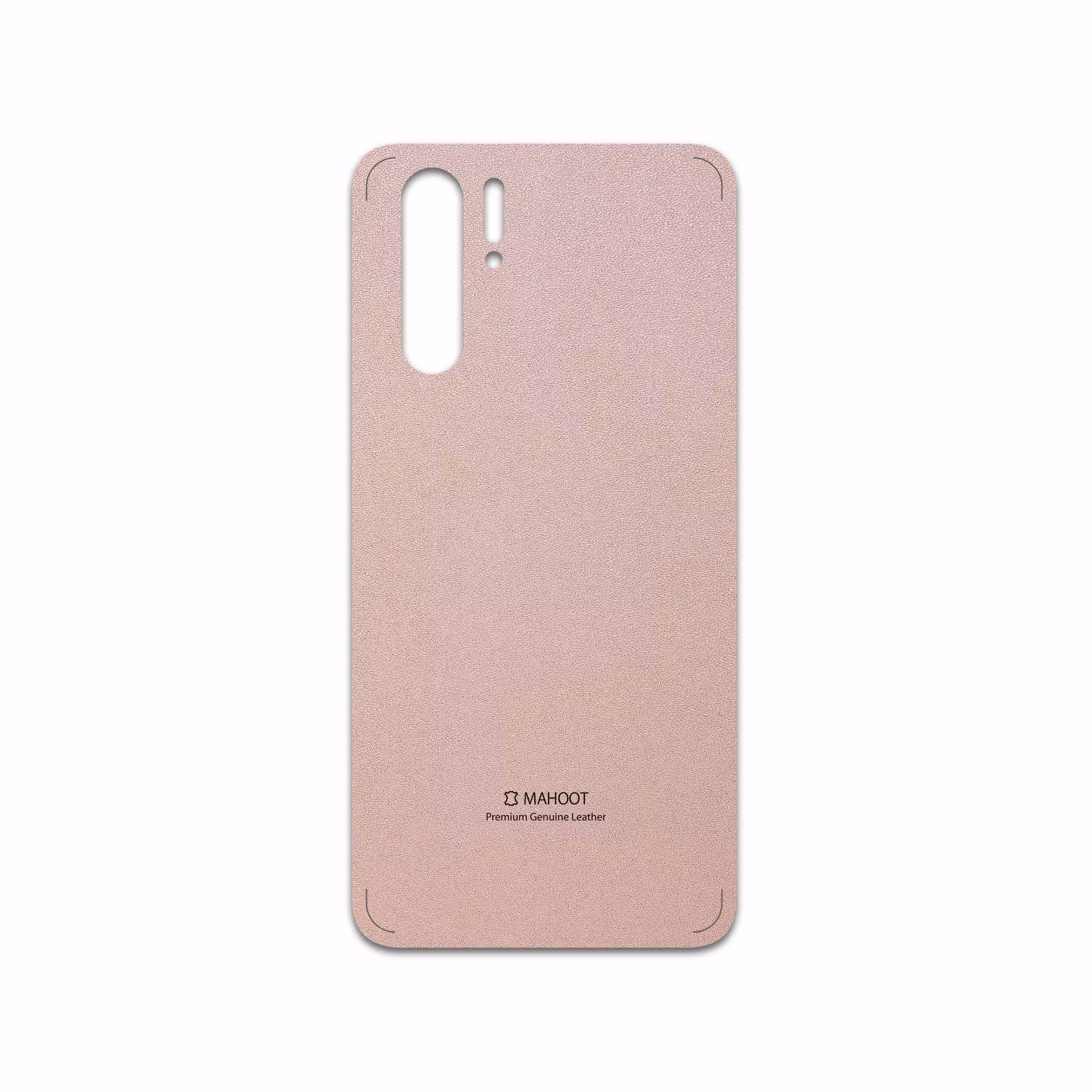 برچسب پوششی ماهوت مدل Rose Gold Leather مناسب برای گوشی موبایل هوآوی P30 Pro