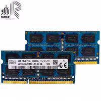 رم 4 گیگ DDR3 لپ تاپ CL11 اس کی هاینیکس 12800/1600mhz مدل HMT35