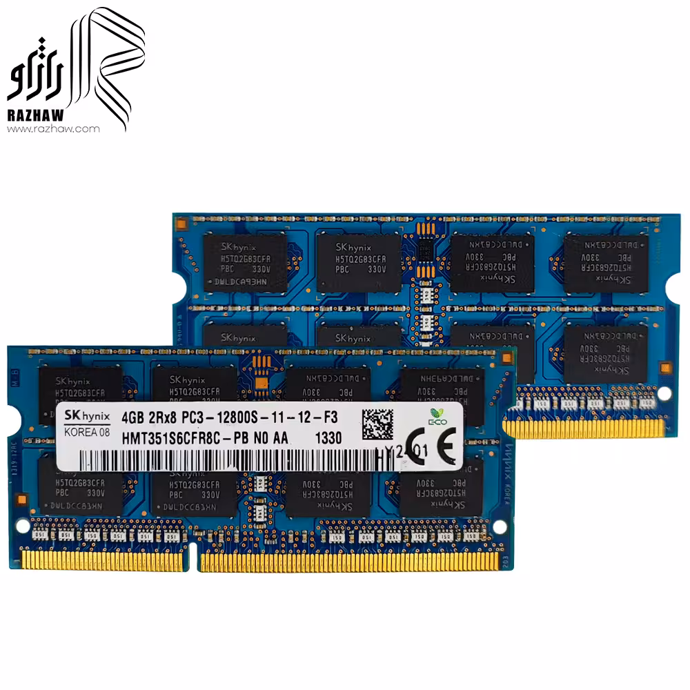 رم 4 گیگ DDR3 لپ تاپ CL11 اس کی هاینیکس 12800/1600mhz مدل HMT35