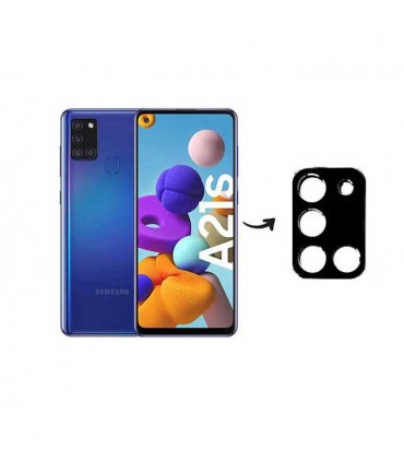 محافظ لنز دوربین گوشی سامسونگ A21s 4G مدل 3D