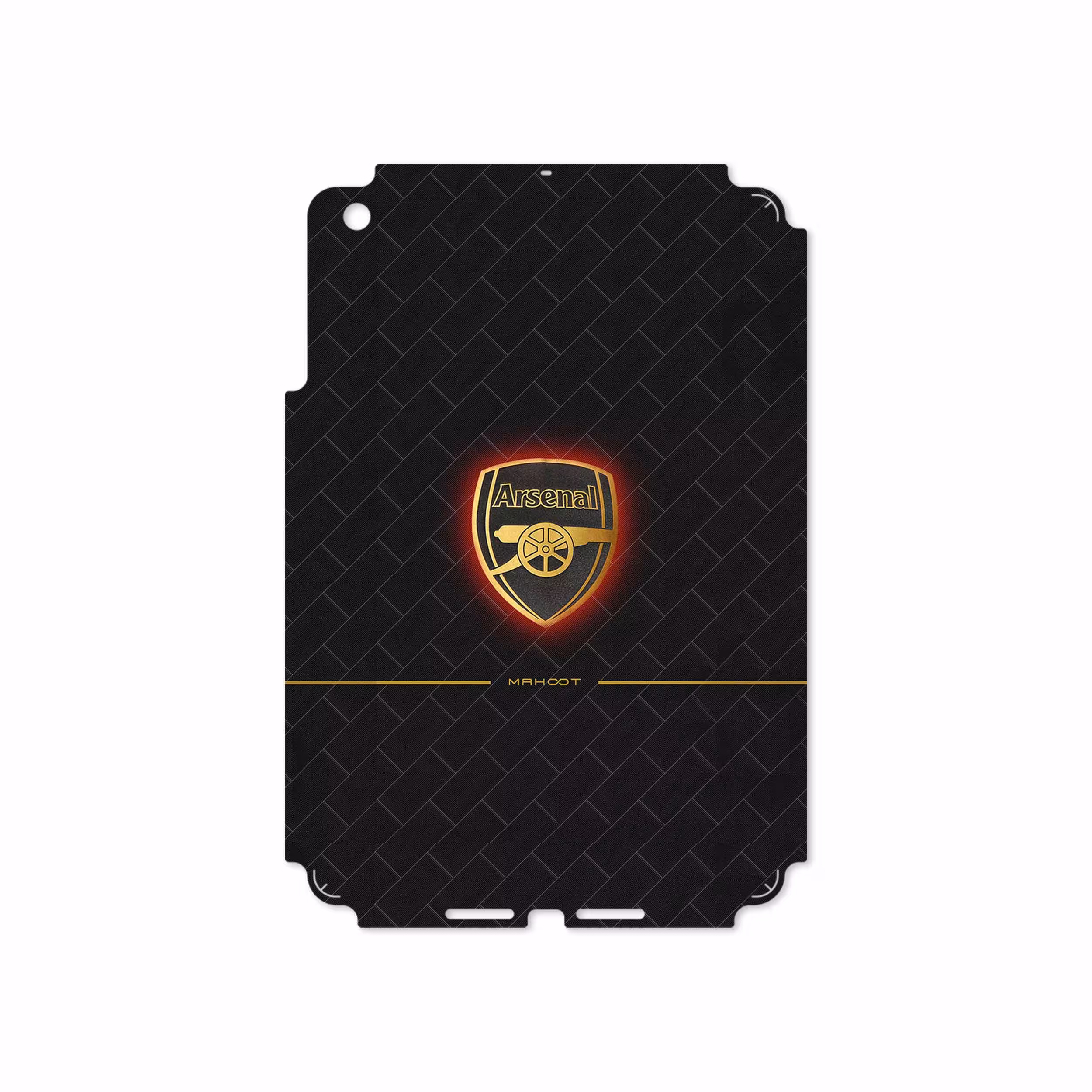 برچسب پوششی ماهوت مدل Arsenal مناسب برای تبلت اپل iPad mini 2012 A1455