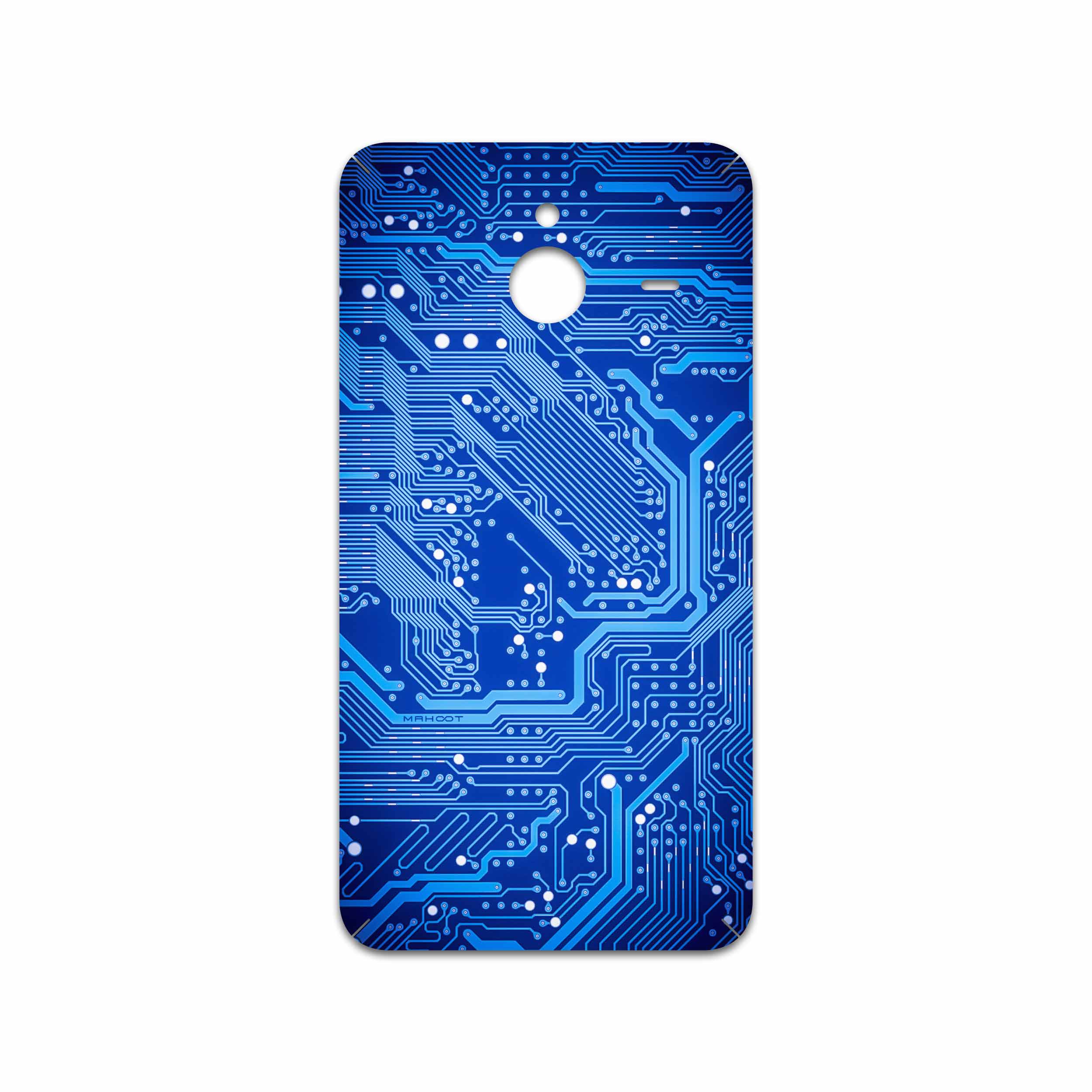 برچسب پوششی ماهوت مدل Blue Printed Circuit Board مناسب برای گوشی موبایل مایکروسافت Lumia 640 XL