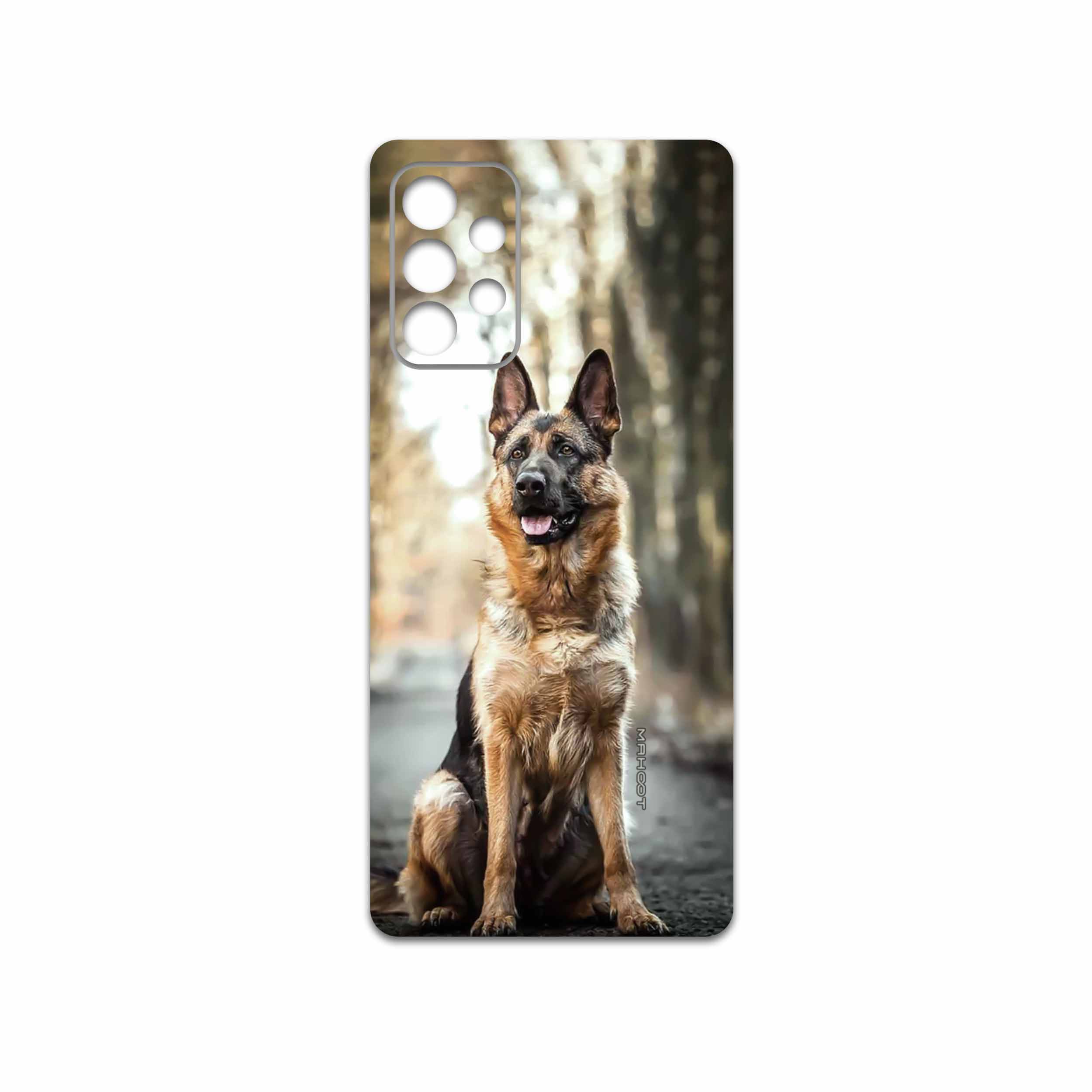 برچسب پوششی ماهوت مدل Dog-1 مناسب برای گوشی موبایل سامسونگ Galaxy A72