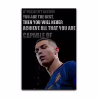 تابلو شاسی گوفی مدل کریستیانو رونالدو طرح CR7 Ronaldo کد LOOK52 | دنیای قاب