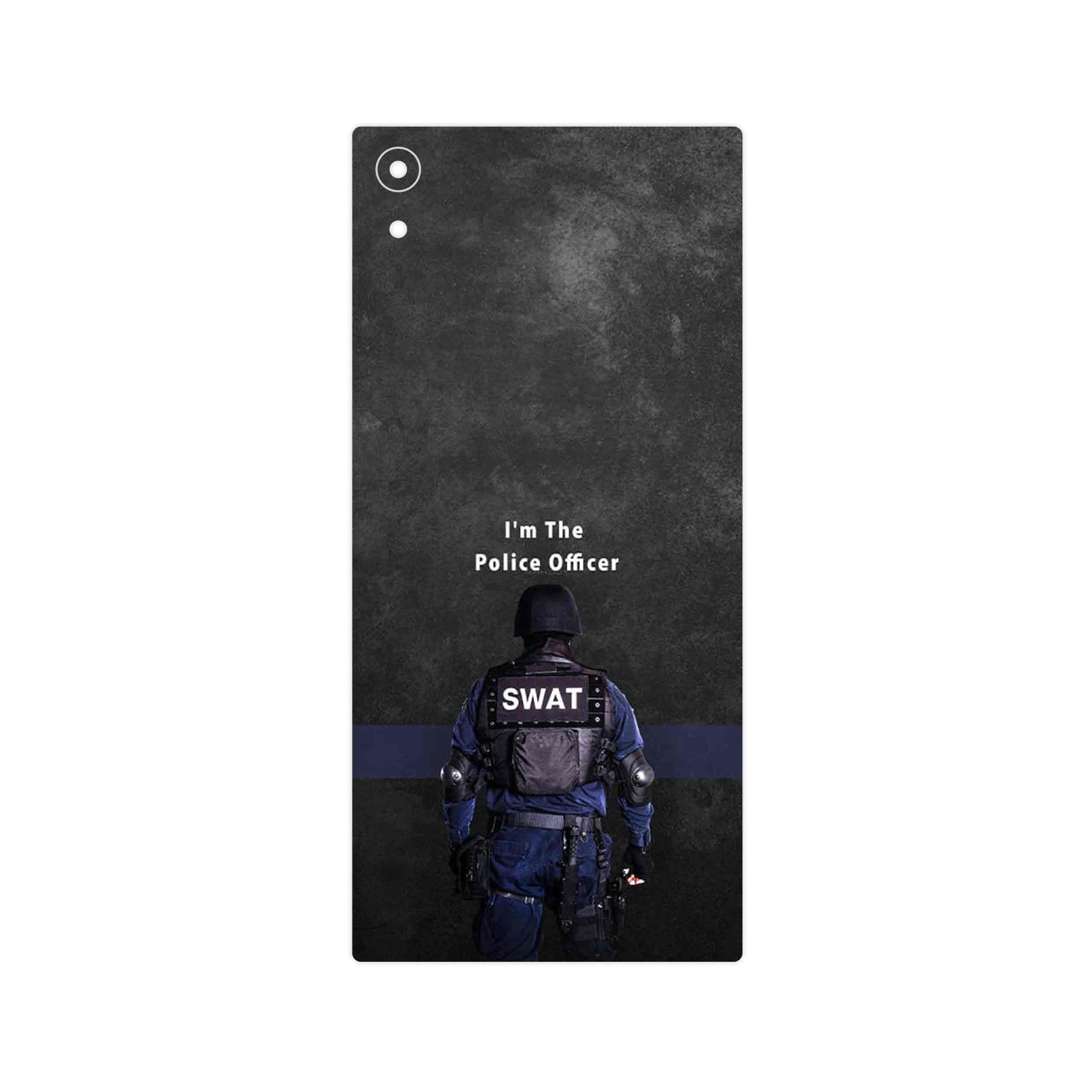 برچسب پوششی ماهوت مدل Police Officer مناسب برای گوشی موبایل سونی Xperia XA1 Ultra