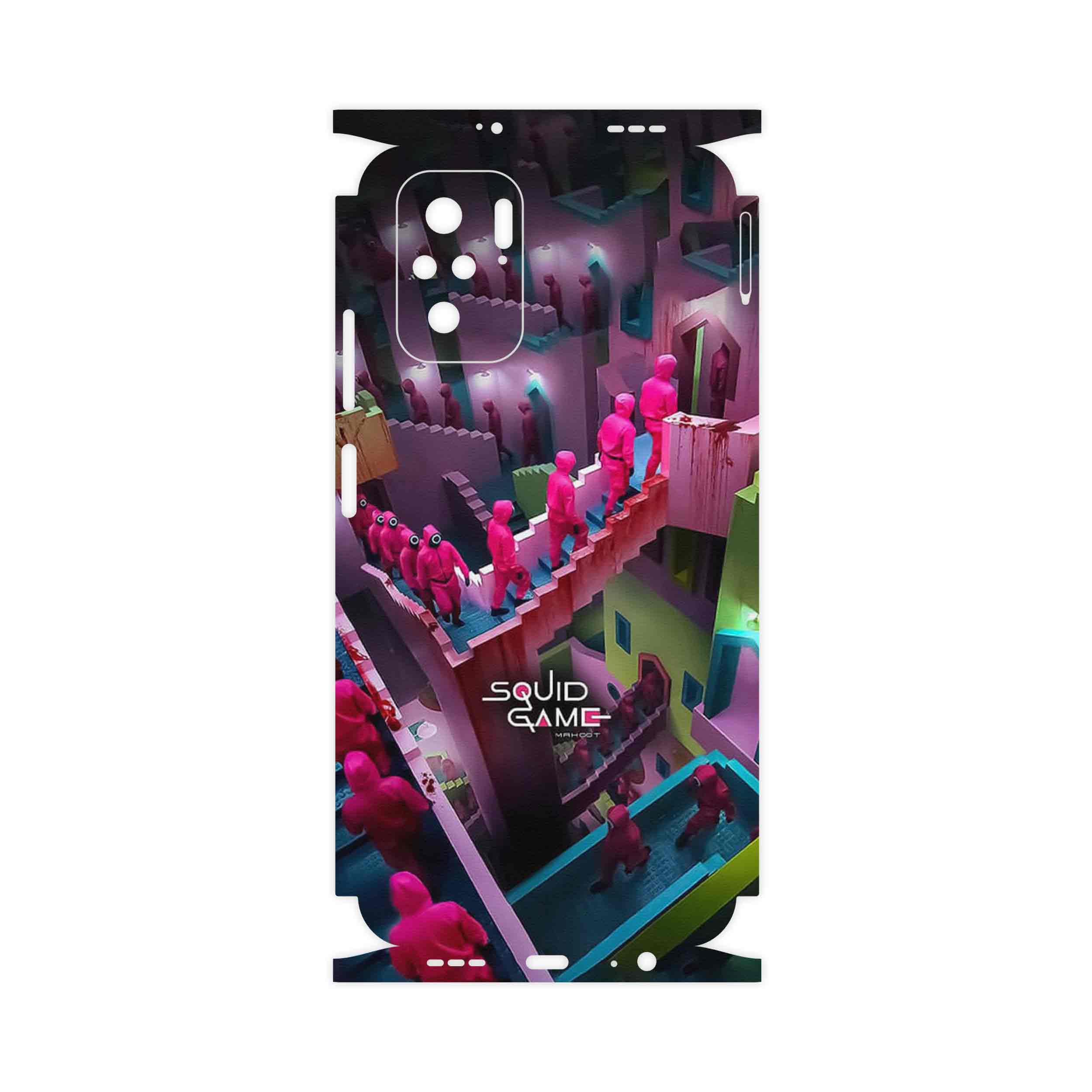 برچسب پوششی ماهوت مدل Squid Game-FullSkin مناسب برای گوشی موبایل شیائومی Poco M5s