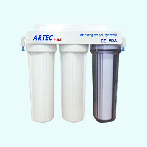 تصفیه آب سه مرحله ای زیر سینکی