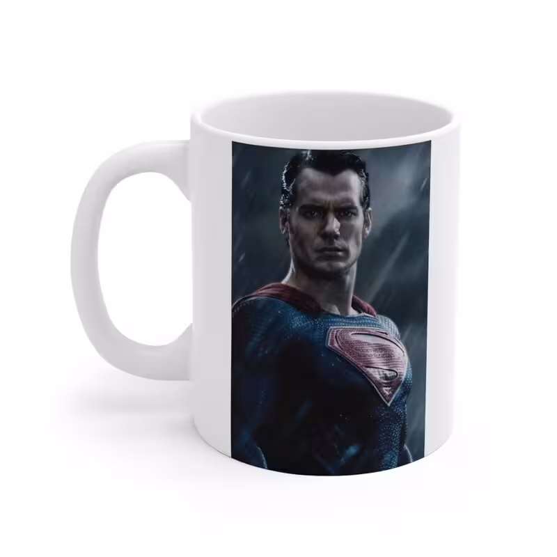 ماگ طرح سوپر من Super man مدل NM1432