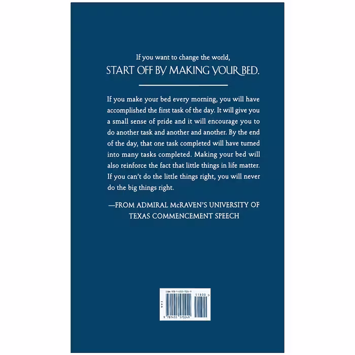 کتاب Make your bed اثر William H. McRaven انتشارات زبان مهر