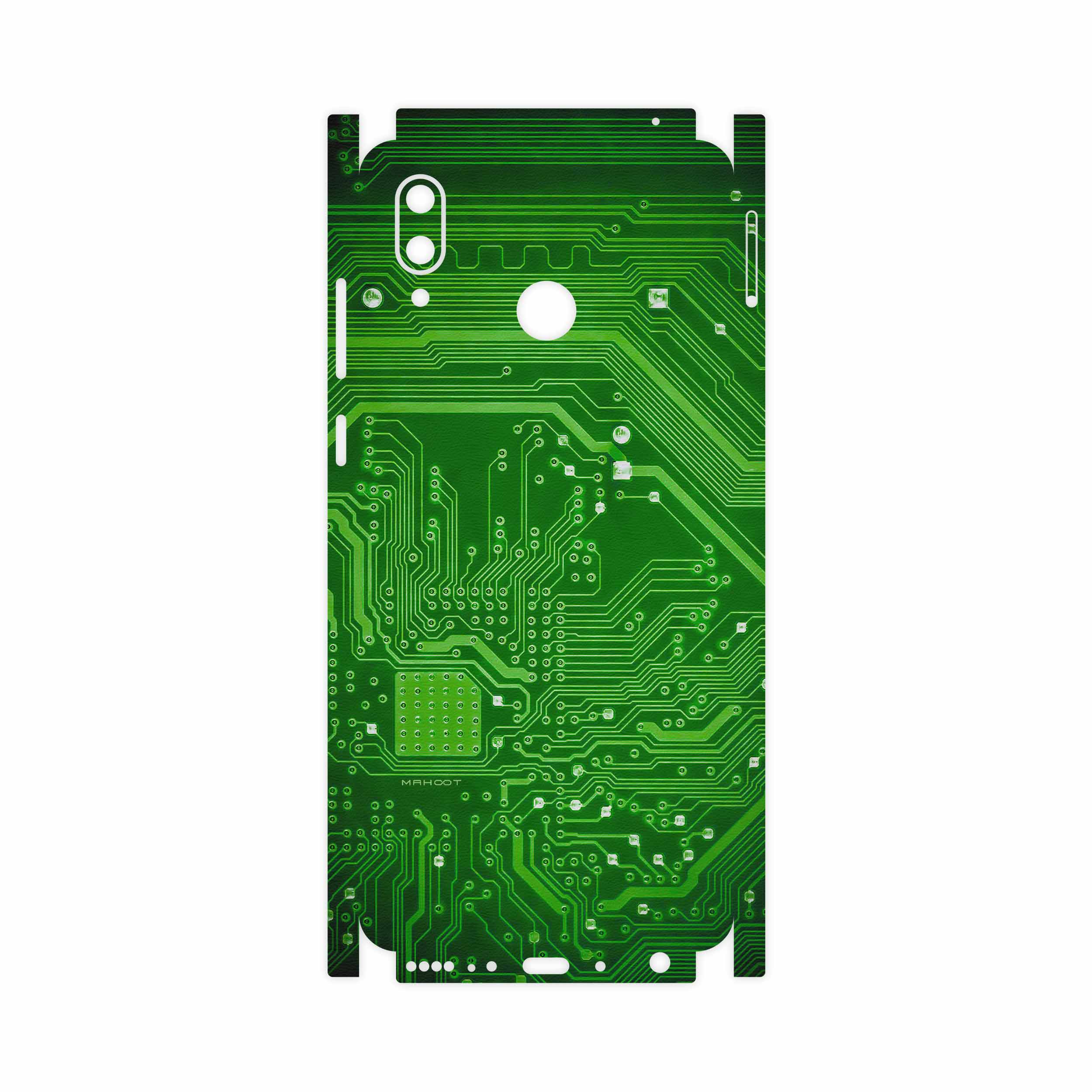 برچسب پوششی ماهوت مدل Green Printed Circuit Board-FullSkin مناسب برای گوشی موبایل آنر Play