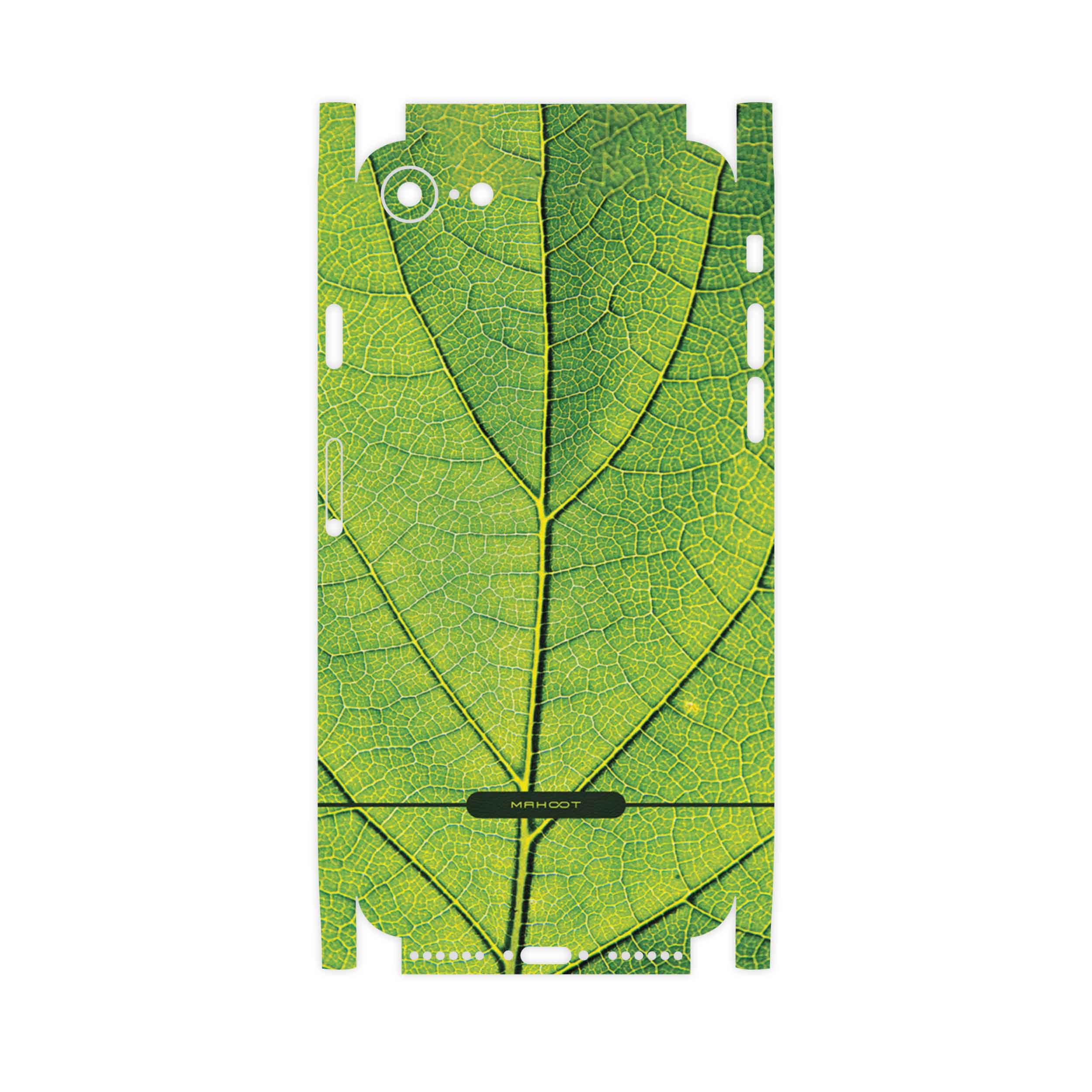 برچسب پوششی ماهوت مدل Leaf-Texture-FullSkin مناسب برای گوشی موبایل اپل iPhone SE 2022