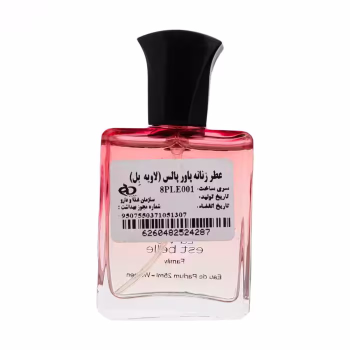 عطر جیبی  زنانه پاور پالس مدل لاویه بل حجم 25 میلی لیتر بسته 2 عددی