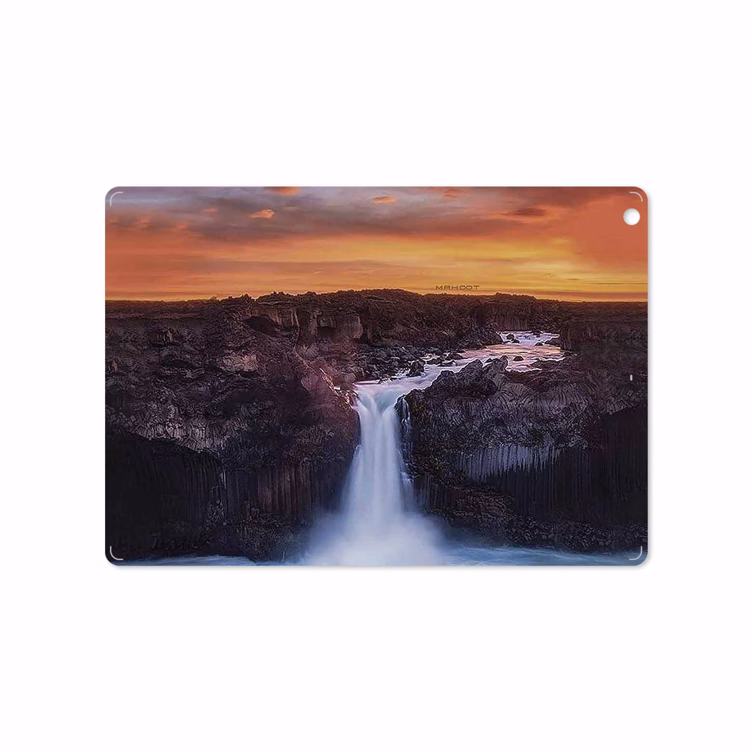 برچسب پوششی ماهوت مدل Waterfall مناسب برای تبلت اپل iPad Air 2013 A1475
