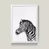 تابلو مدل دکوراتیو ZEBRA کد G8-08