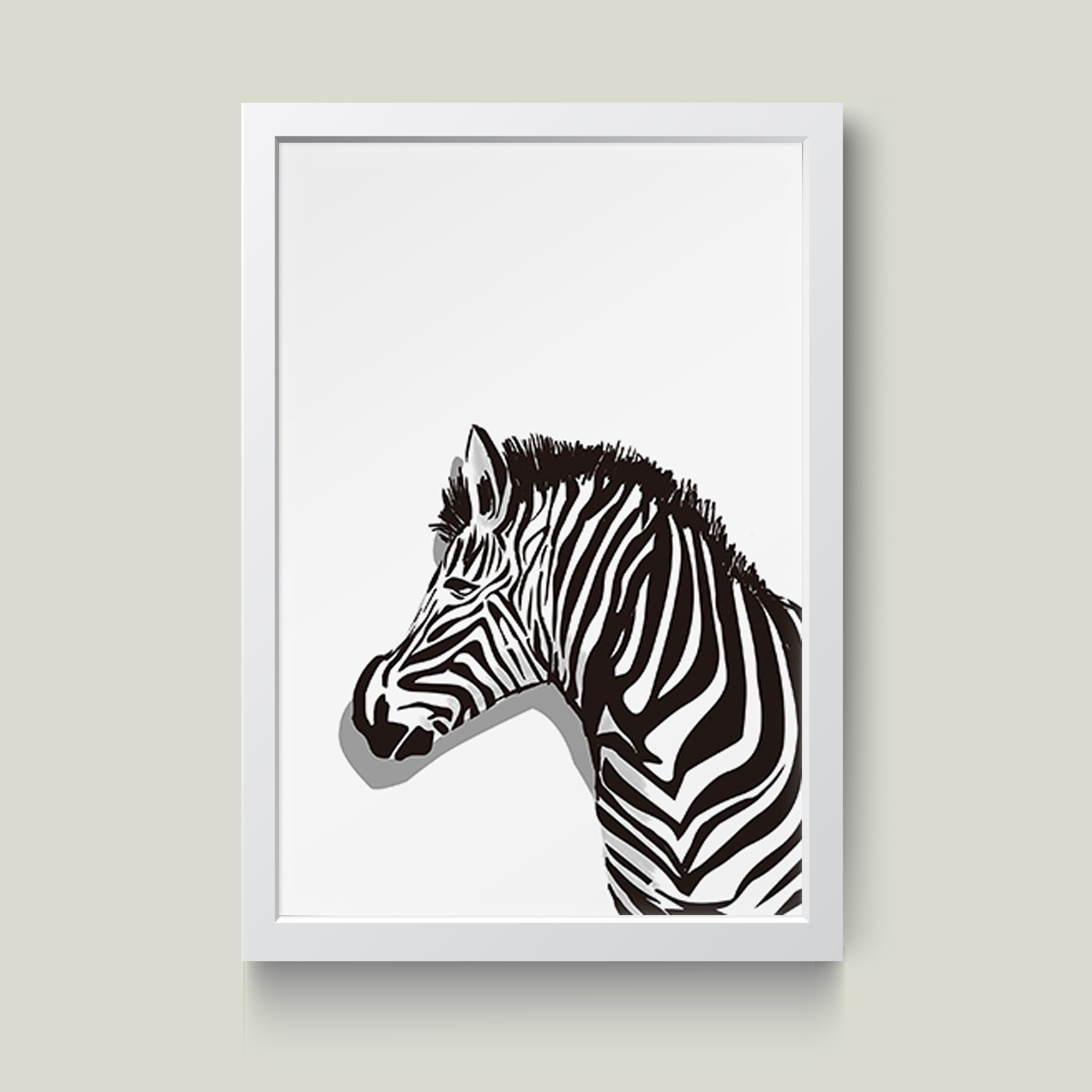 تابلو مدل دکوراتیو ZEBRA کد G8-08