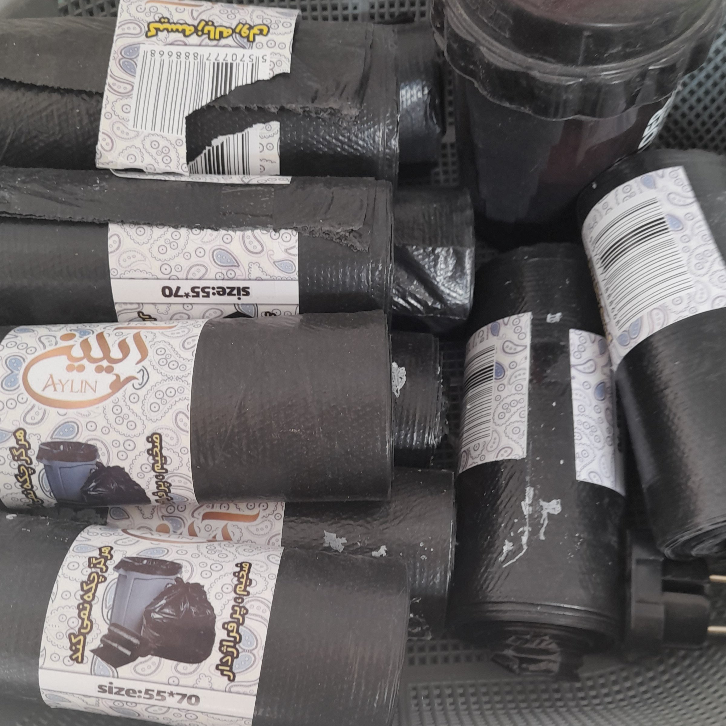 کیسه زباله دو رول