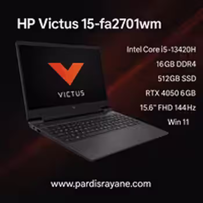 لپ تاپ 15.6 اینچی اچ پی مدل Victus 15-FA2701WM