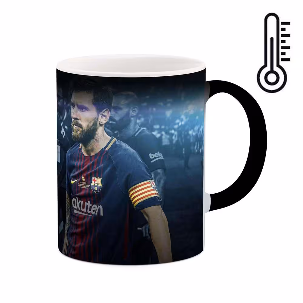 ماگ حرارتی طرح فوتبالیست Messi مدل mgph12422