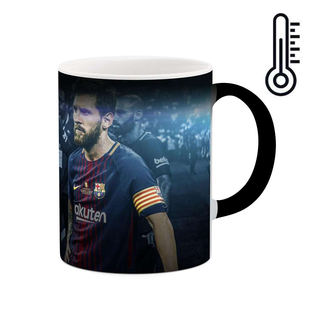 ماگ حرارتی طرح فوتبالیست Messi مدل mgph12422