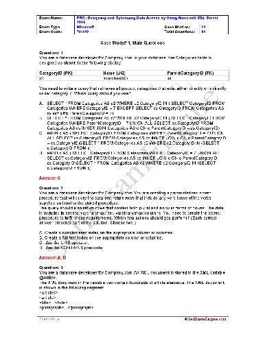 خرید و دانلود نسخه کامل کتاب Microsoft 70-442. Design And Optimizing Data Access by Using Microsoft SQL Server