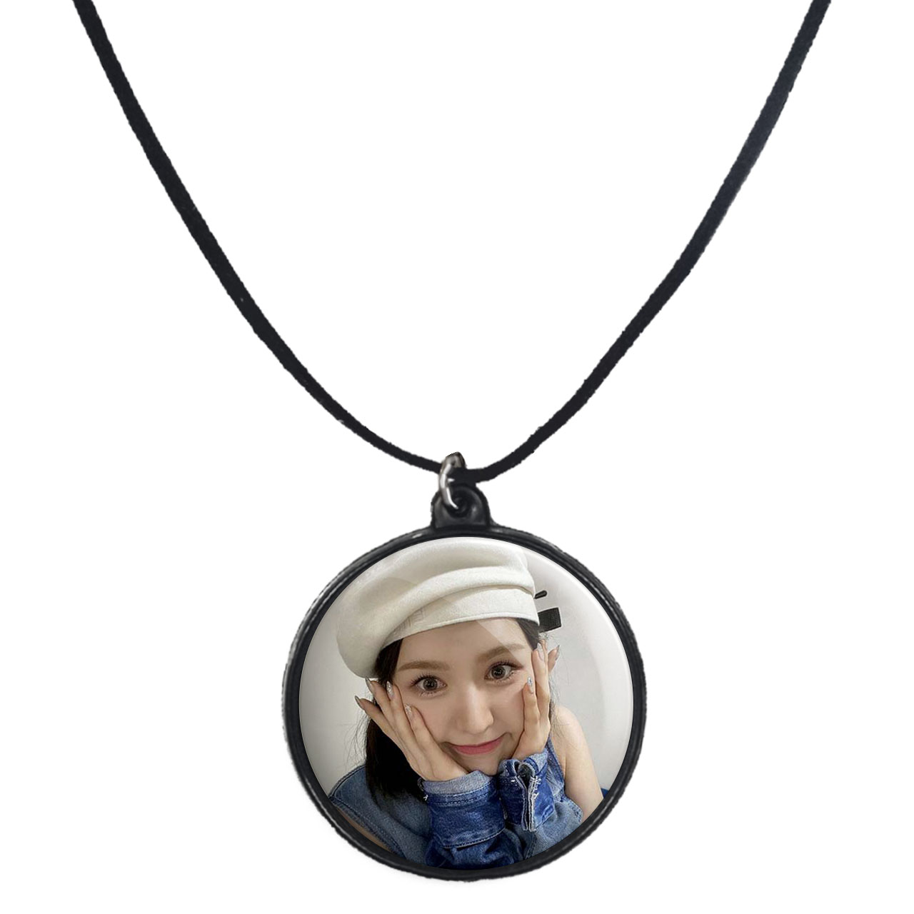 گردنبند پرمانه طرح red velvet کد pmb.12346 مدل دو طرفه