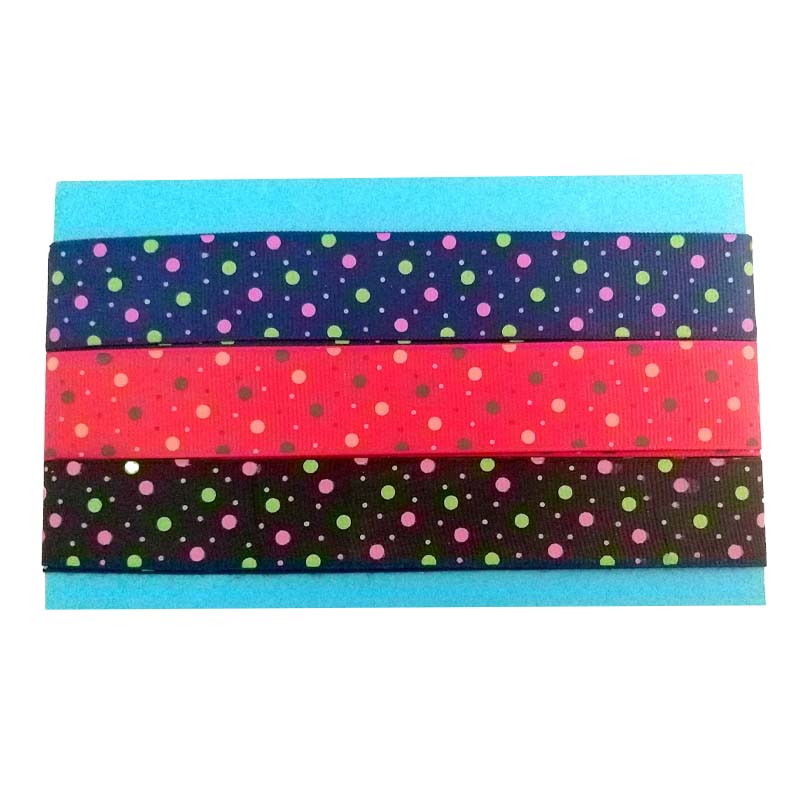 روبان مدل طرحدار کد NO-04 مجموعه 3 عددی