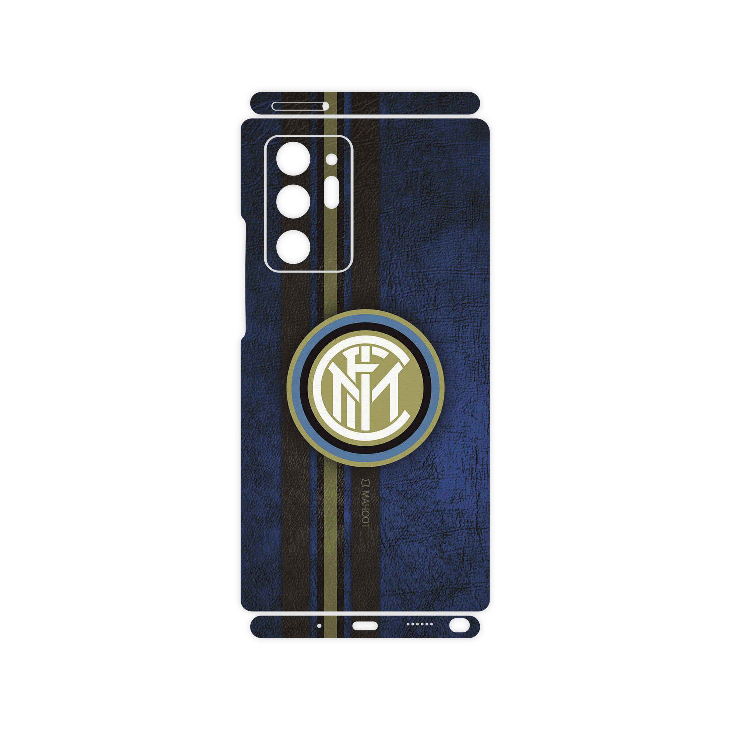برچسب پوششی ماهوت مدل Inter-Milan-FC-FullSkin مناسب برای گوشی موبایل سامسونگ Galaxy Note20 ULTRA