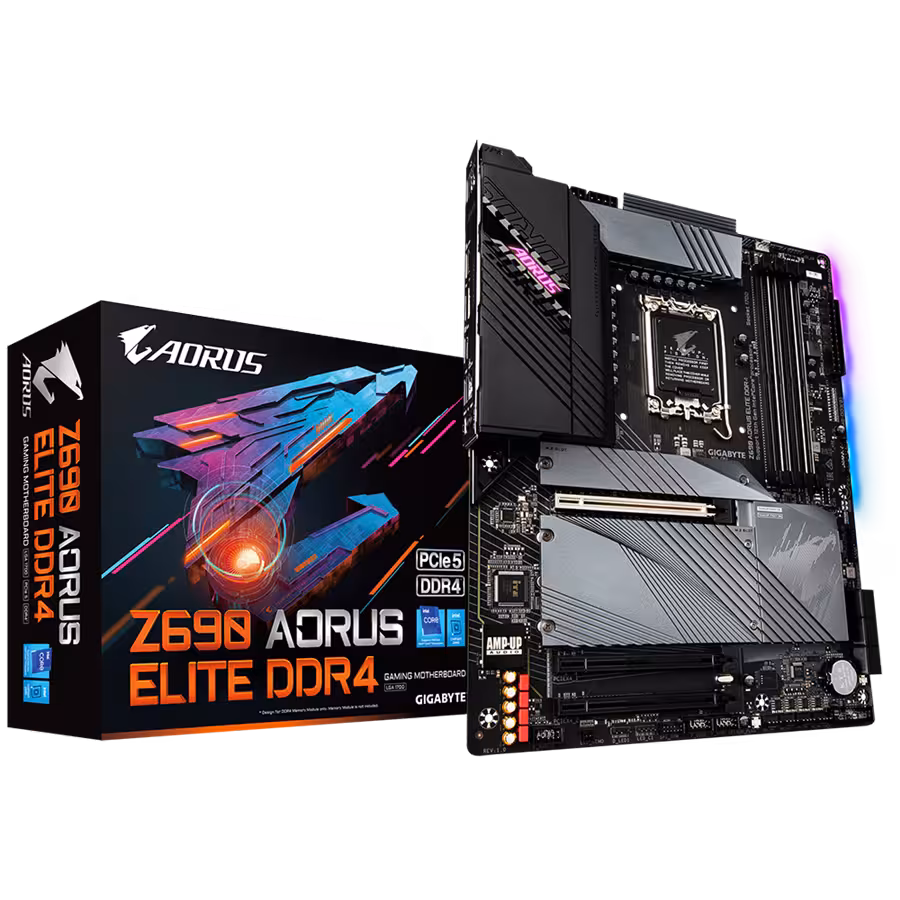 مادربرد گیگابایت مدل Z690-AORUS-ELITE-DDR4 سوکت 1700