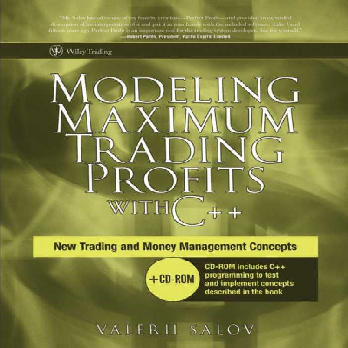 خرید و دانلود نسخه کامل کتاب Modeling Maximum Trading Profits with C  : New Trading and Money Management Concepts
