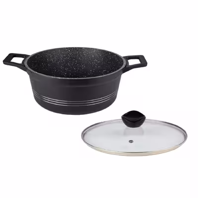 قابلمه مدل گرانیتی طرح کلاسیک کد nu-7809 سایز 32 
