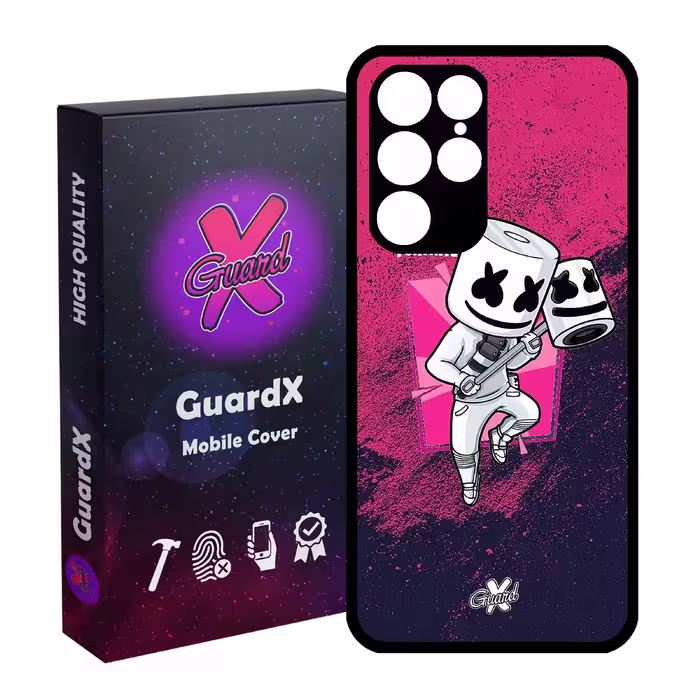 کاور گارد ایکس طرح Fortnite مدل Glass10031 مناسب برای گوشی موبایل سامسونگ Galaxy S22 Ultra