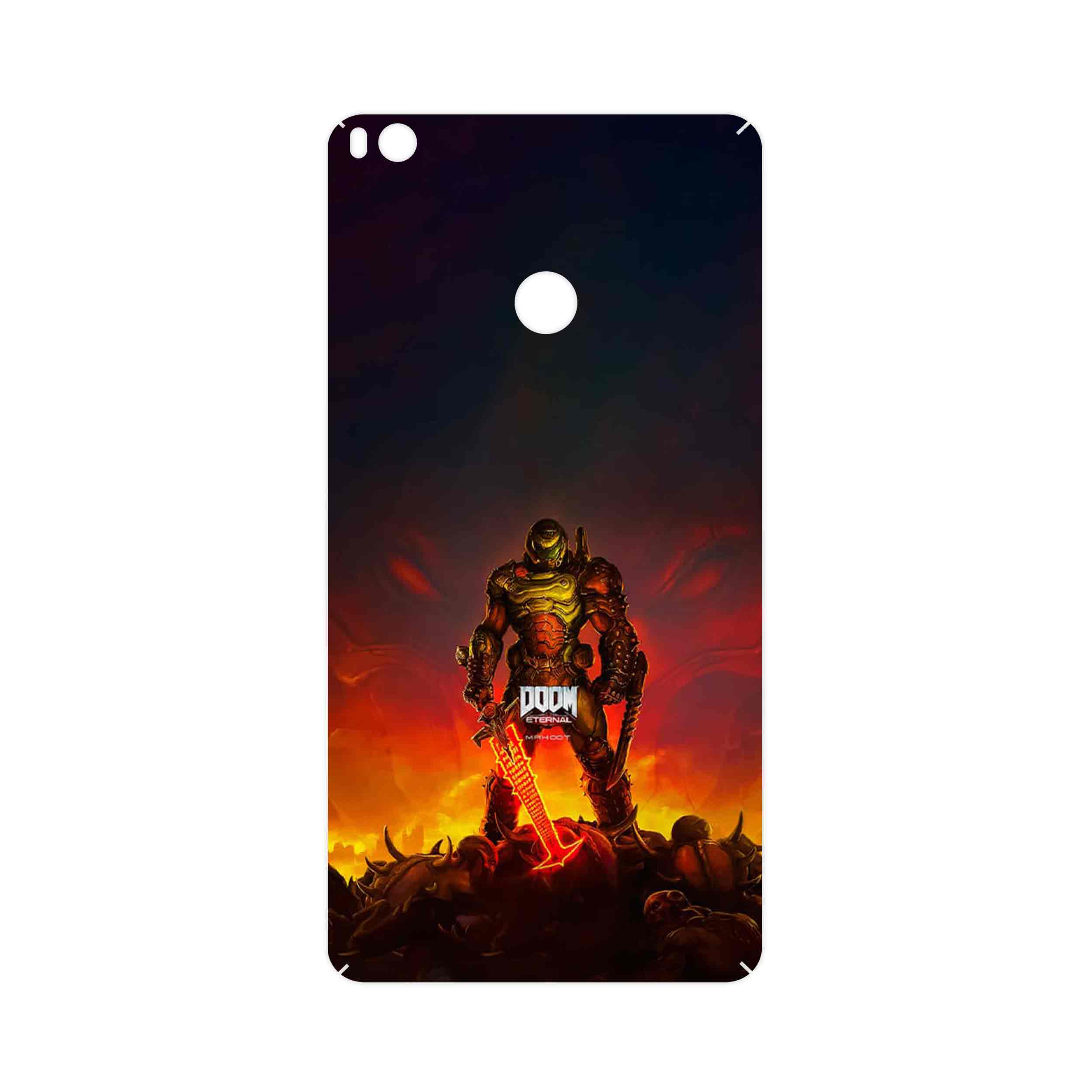 برچسب پوششی ماهوت مدل DOOM Game Series مناسب برای گوشی موبایل شیائومی Mi Max 2