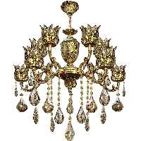 لوستر 10 شعله کد 7040