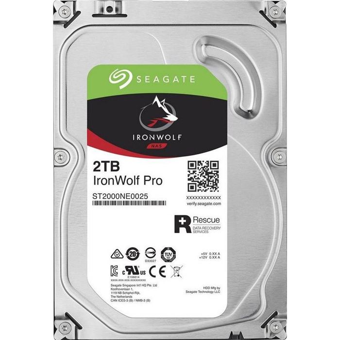 هارد دیسک سیگیت مدل ST2000NE0025 IronWolf Pro با ظرفیت 2 ترابایت