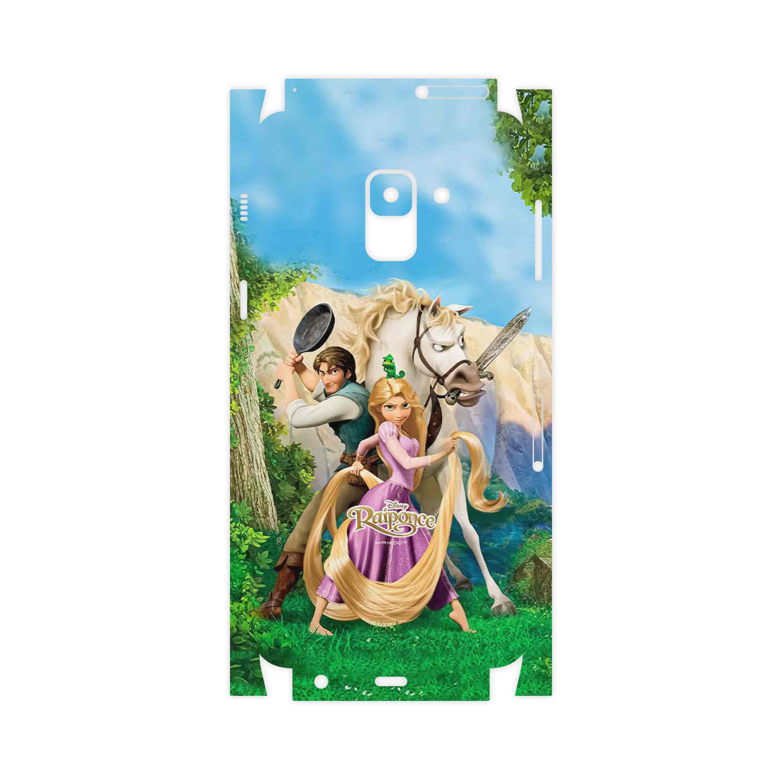 برچسب پوششی ماهوت مدل Rapunzel-FullSkin مناسب برای گوشی موبایل سامسونگ Galaxy A8 2018