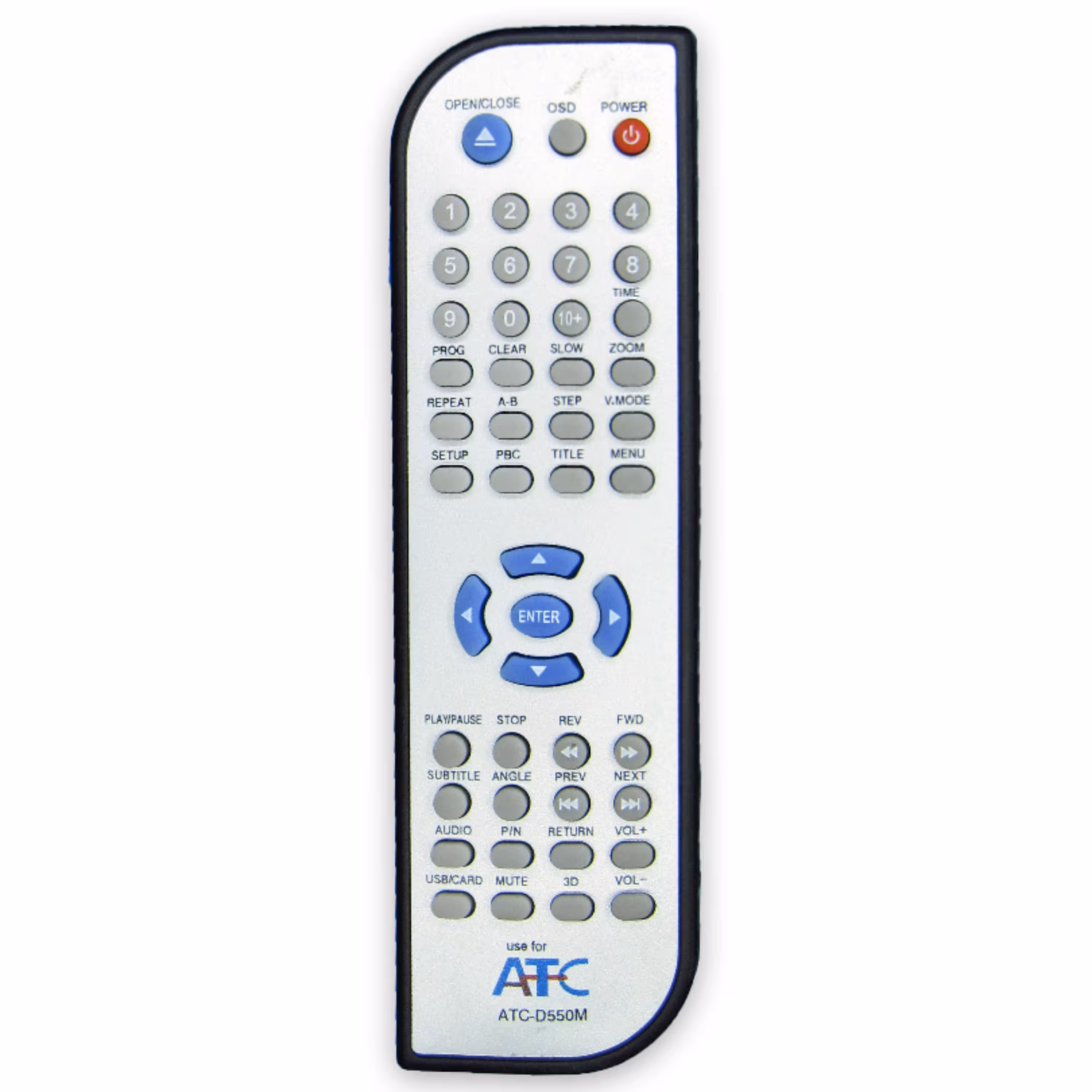 کنترل دی وی دی تکنو TECHNO DVD مدل ATC-D550M