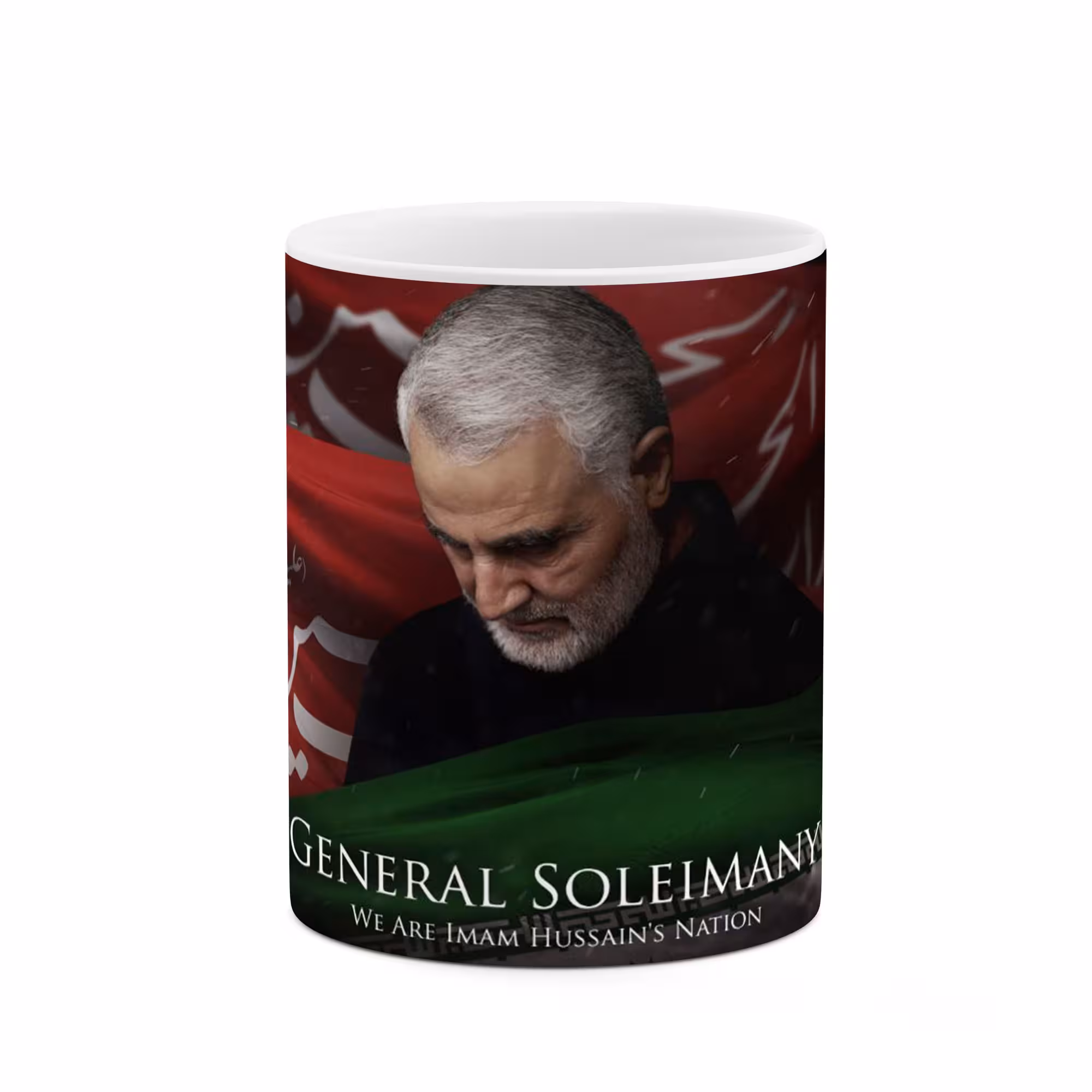 ماگ طرح سردار شهید حاج قاسم سلیمانی  مدل mgp11692