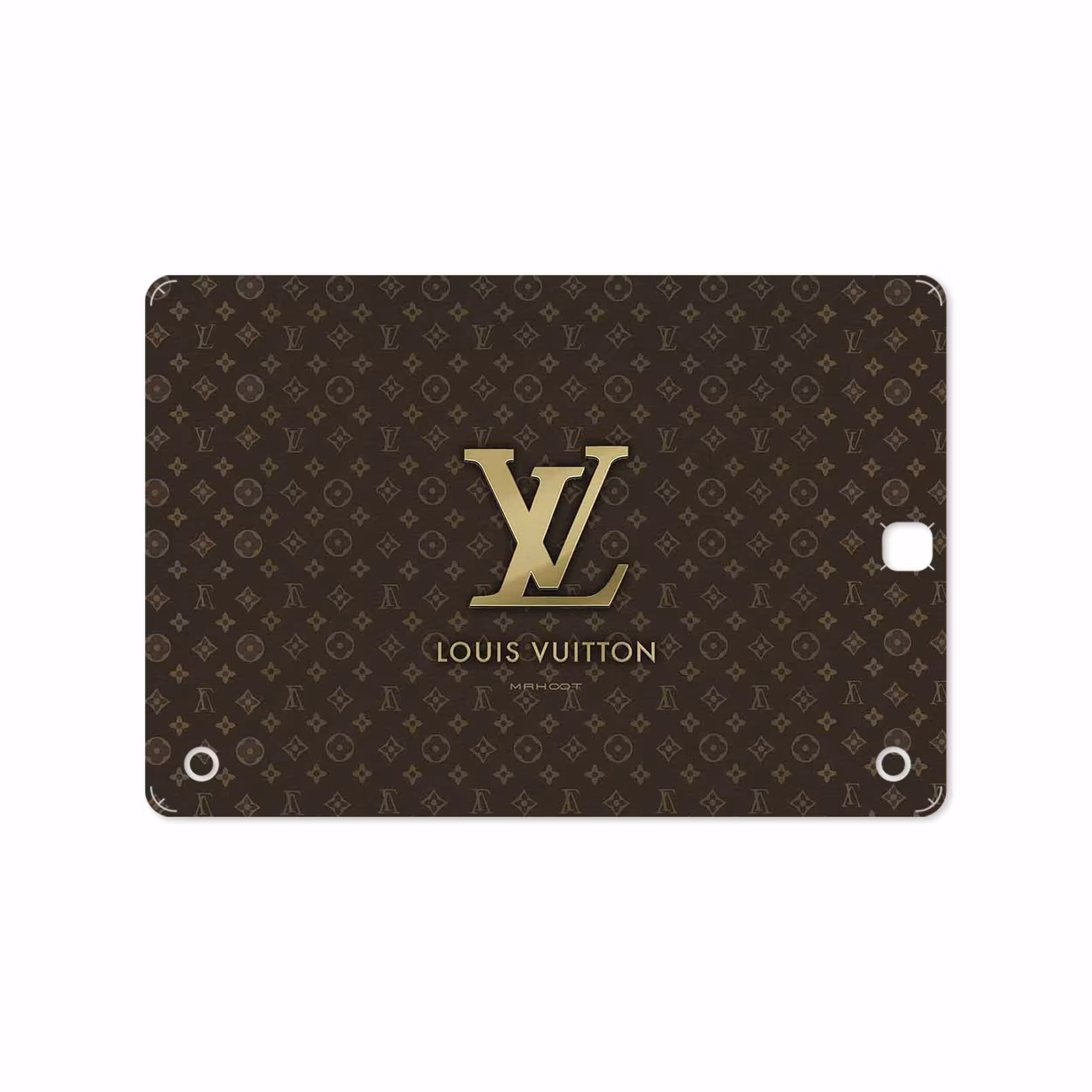 برچسب پوششی ماهوت مدل LOUIS-VUITTON-Logo مناسب برای تبلت سامسونگ Galaxy Tab A 9.7 2015 T555