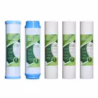 فیلتر دستگاه تصفیه آب بلوط مدل گیاهی BLT 05 مجموعه 5 عددی